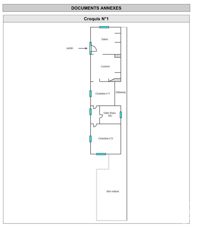 maison à vendre - 2 pièces - 55.9 m2 - VENCE - 06 - PROVENCE-ALPES-COTE-D-AZUR - Century 21 Mas D'Azur