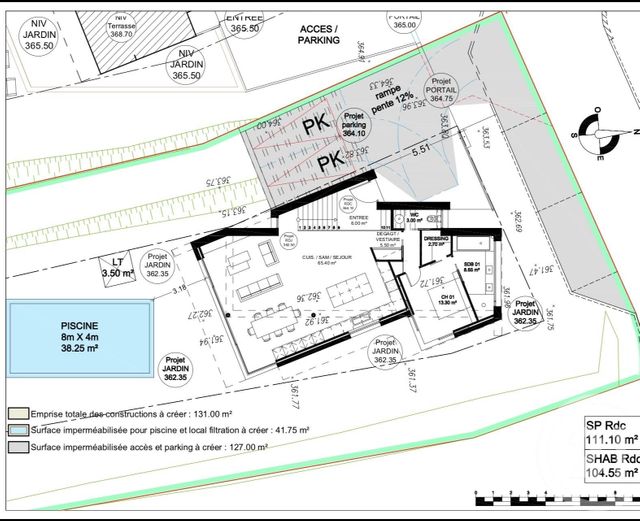 terrain à vendre - 1002.0 m2 - VENCE - 06 - PROVENCE-ALPES-COTE-D-AZUR - Century 21 Mas D'Azur
